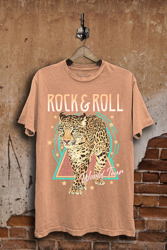 Plus Rock & Roll World Tour Graphic Top