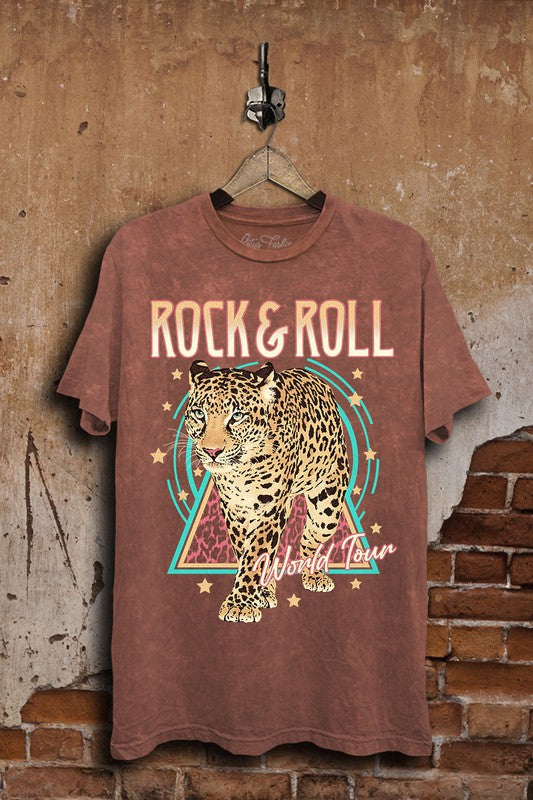 Plus Rock & Roll World Tour Graphic Top