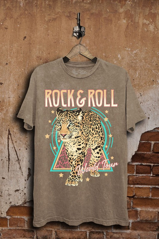 Plus Rock & Roll World Tour Graphic Top