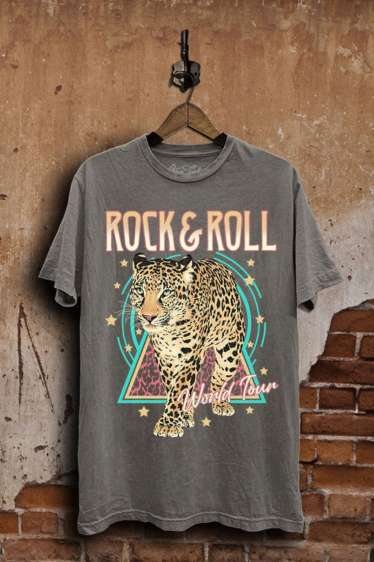 Plus Rock & Roll World Tour Graphic Top