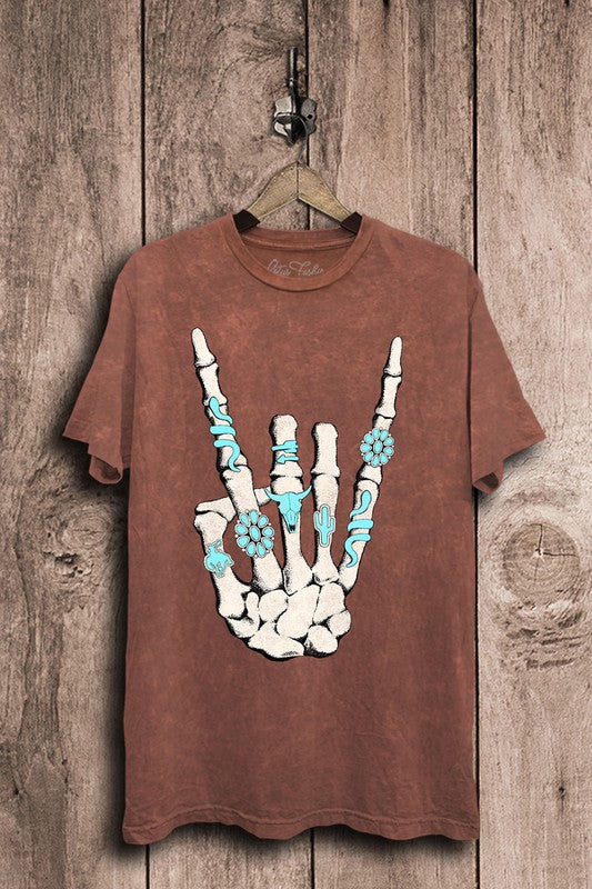 Skeleton Rock Hand Sign