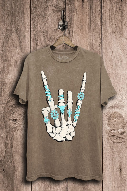 Skeleton Rock Hand Sign