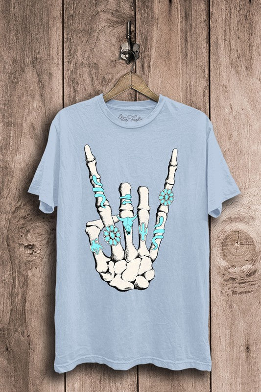 Skeleton Rock Hand Sign