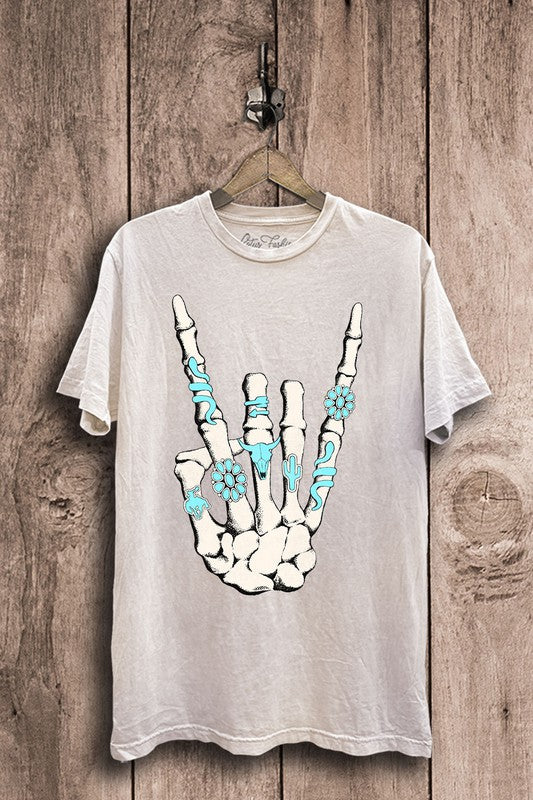 Skeleton Rock Hand Sign