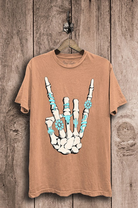 Skeleton Rock Hand Sign