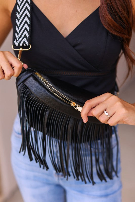 The Fringe Crossbody Sling Bag