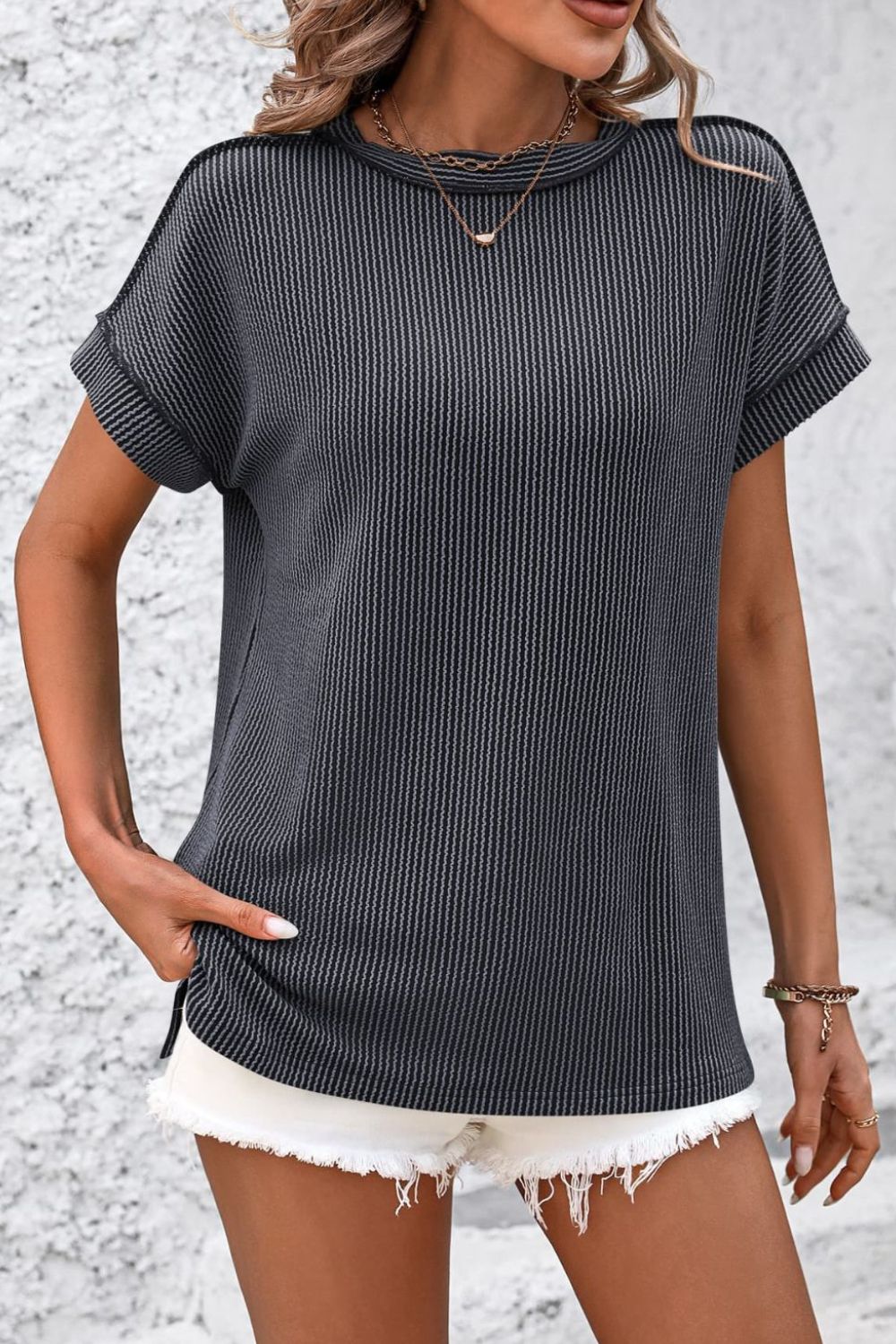 Maylee Ribbed Top