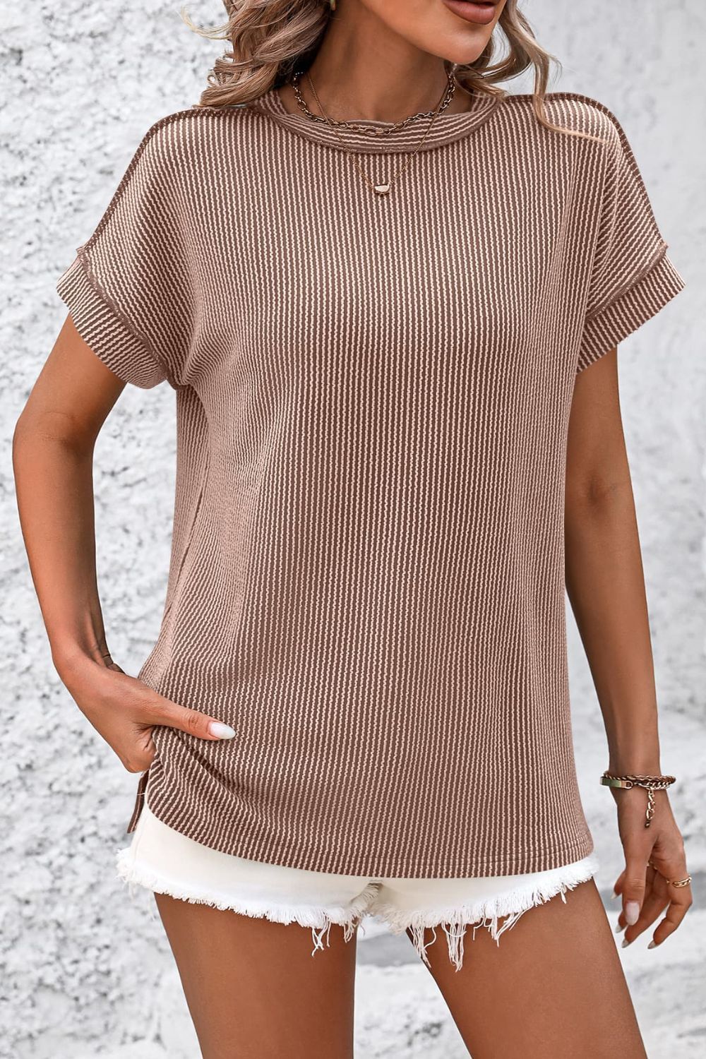 Maylee Ribbed Top