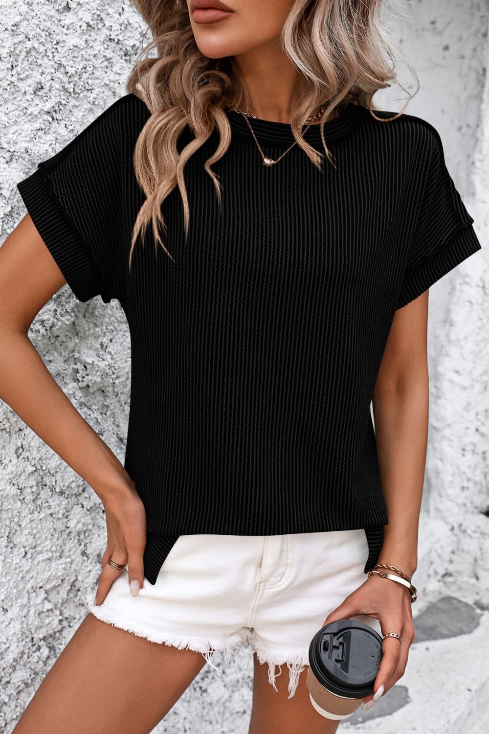 Maylee Ribbed Top