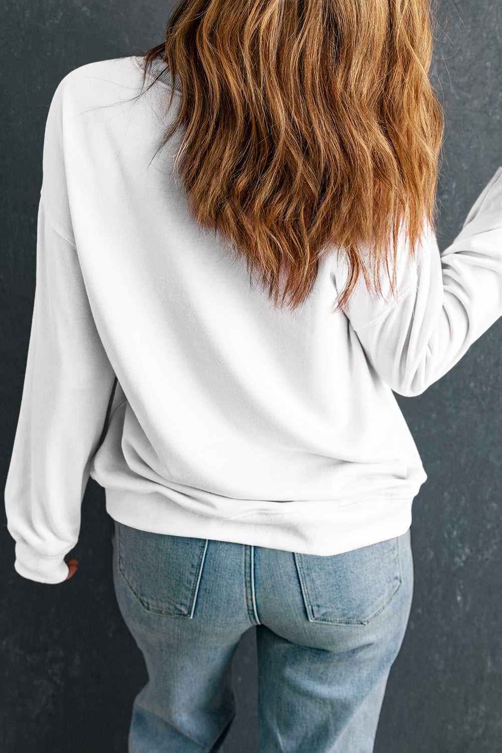 Letter Graphic Sweatshirt