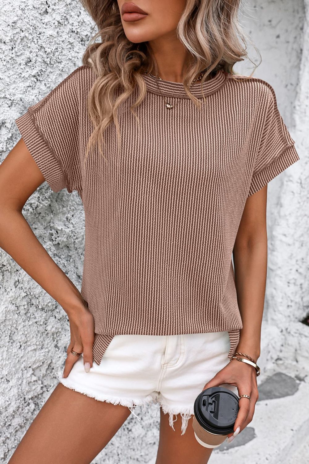 Maylee Ribbed Top