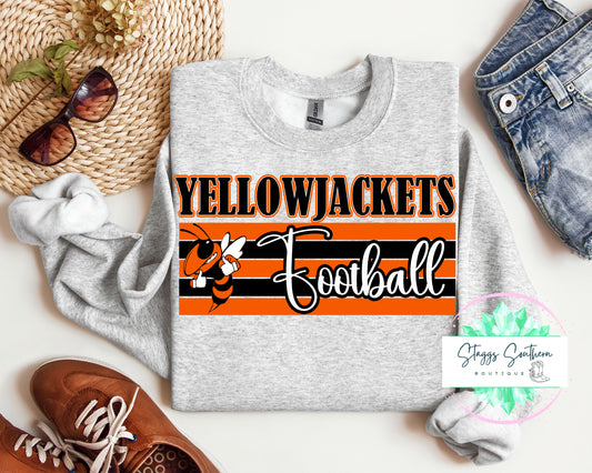 Yellowjacket Sports Mascot Sweatshirts