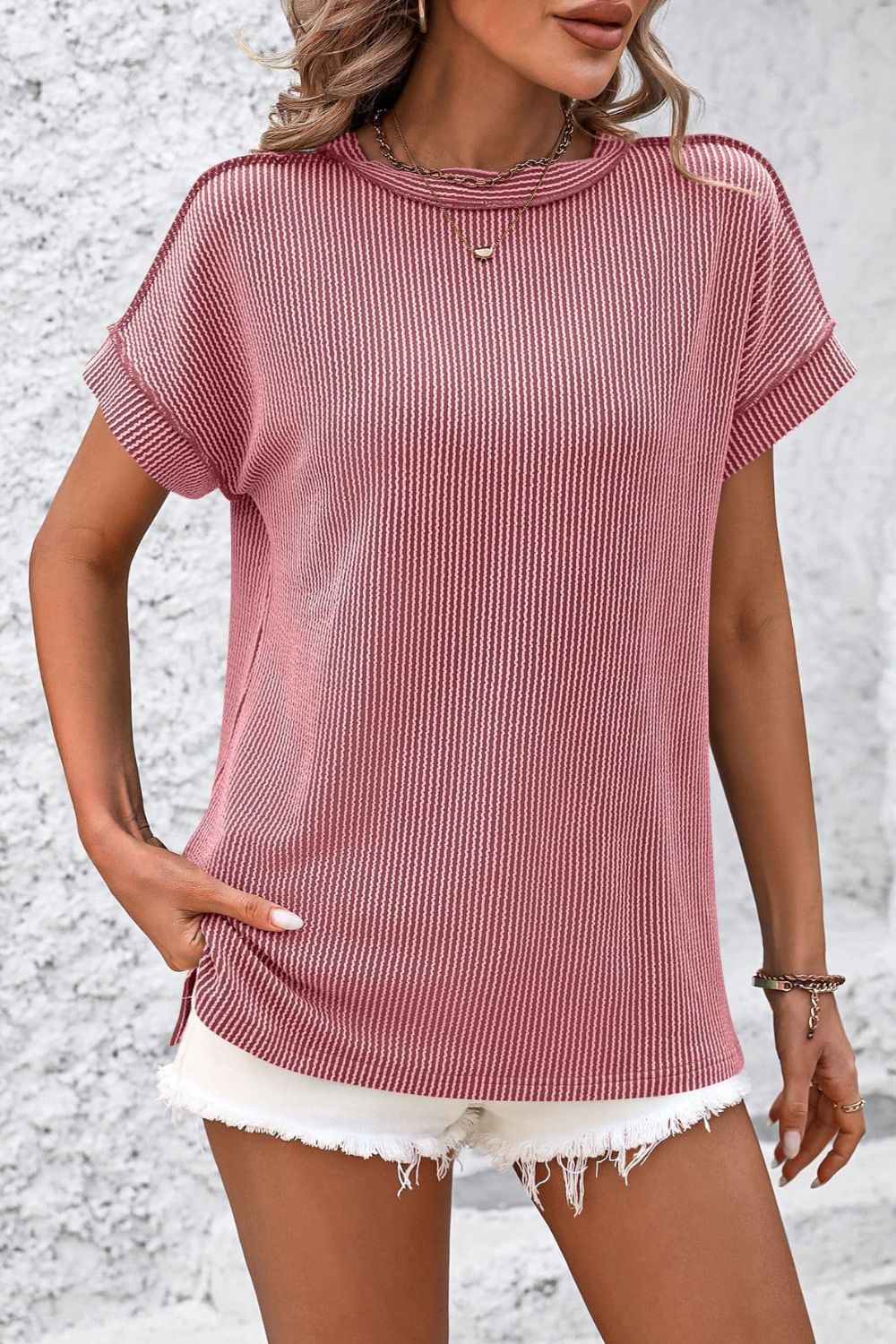 Maylee Ribbed Top