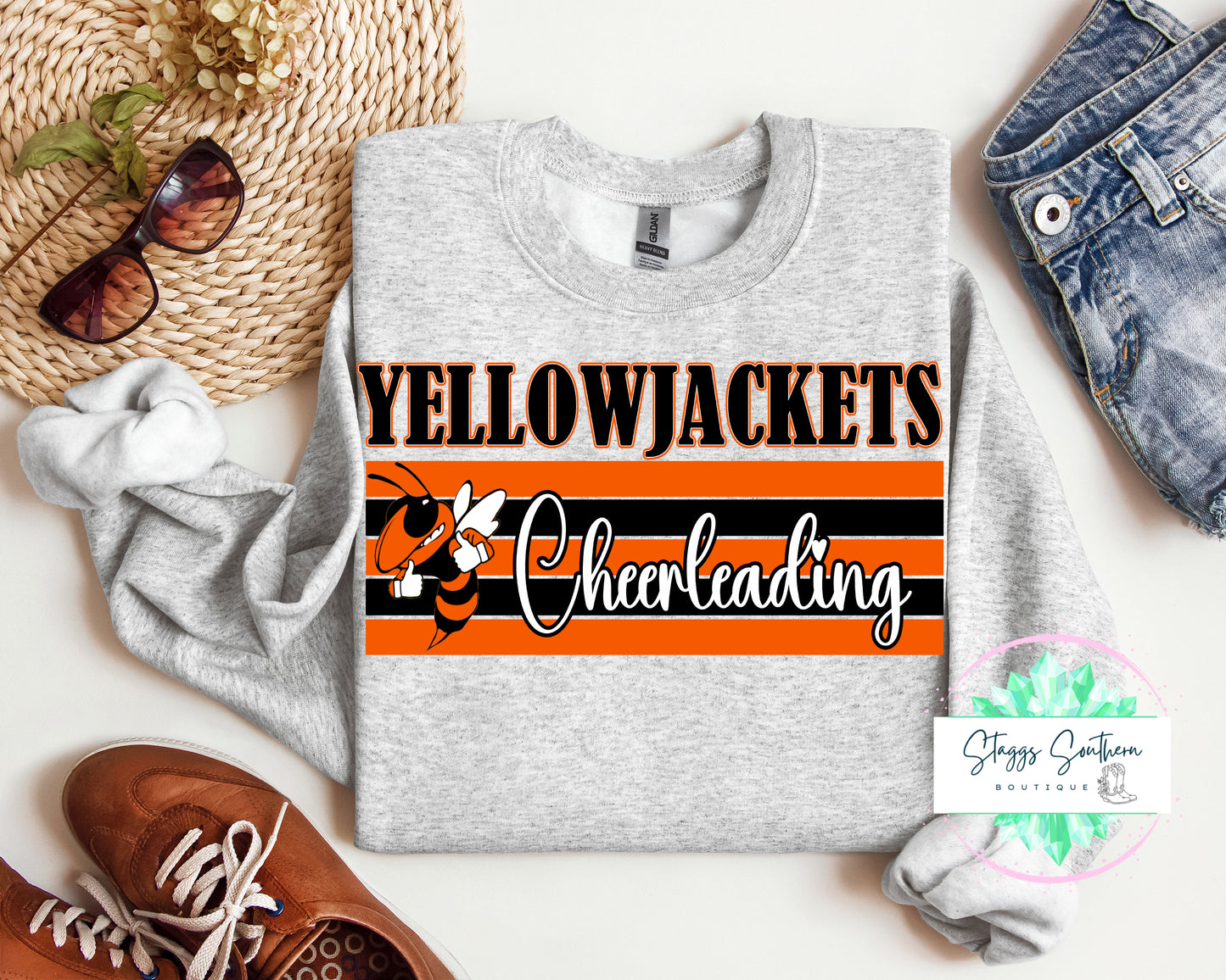 Yellowjacket Sports Mascot Sweatshirts