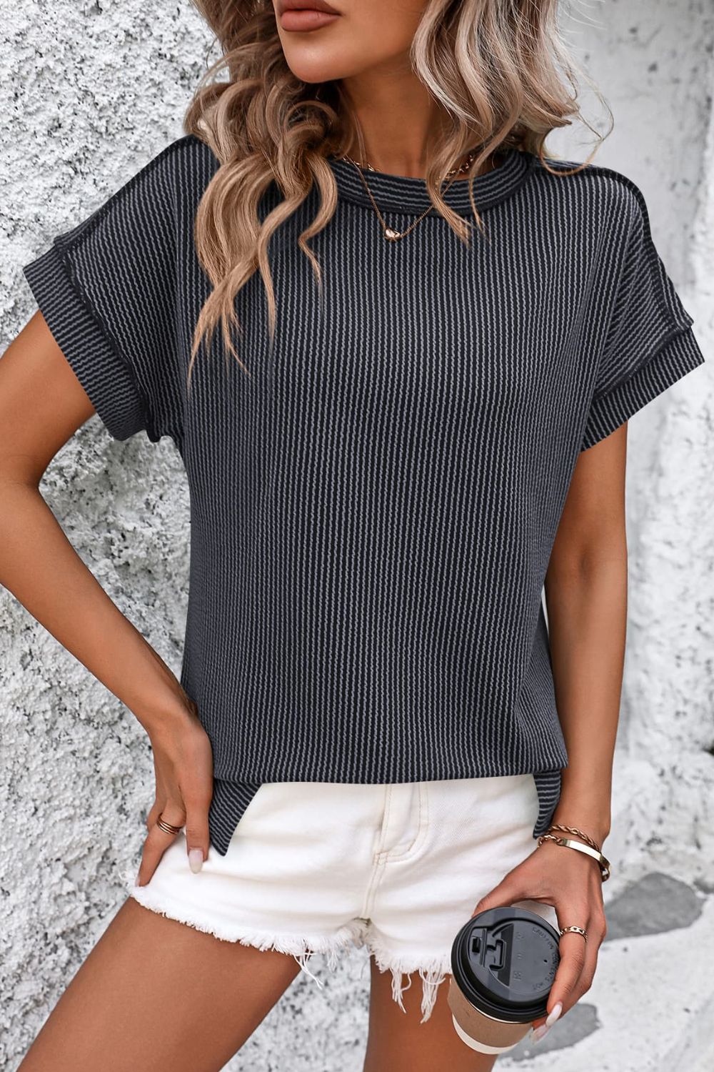 Maylee Ribbed Top