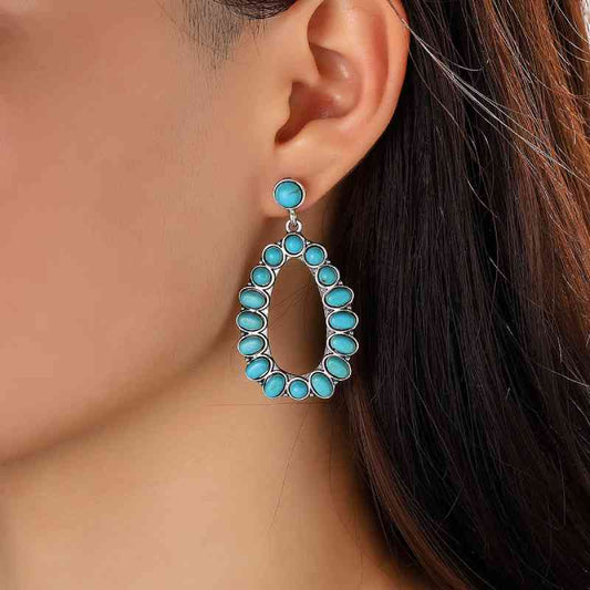 Western Turquoise Earrings